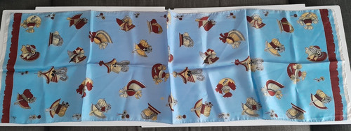 Foulard seta vintage - foulard,