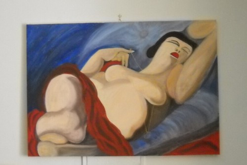 Meoni quadro dipinto mano - a,