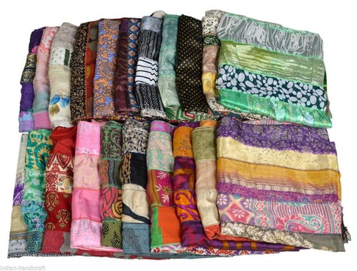 Sciarpe sari seta - di, riciclate