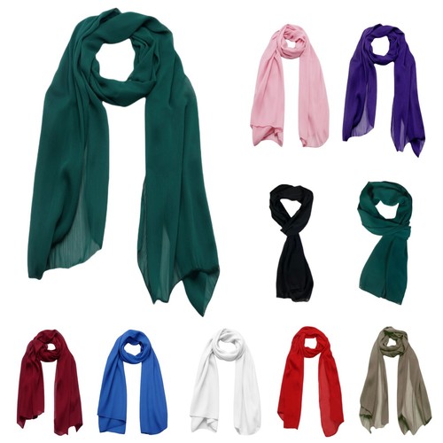 Sciarpe donna donna crepe